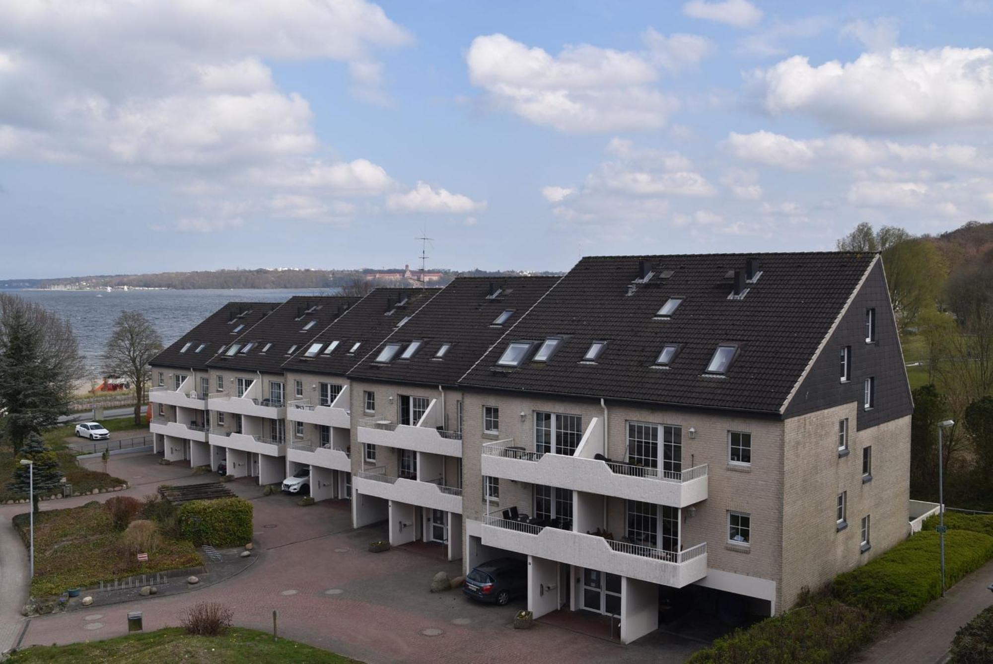 Fewo1846 - Strandresidenz Wassersleben Ufernest - Modernes Studioapartment Mit Balkon Am Strand Harrislee Bagian luar foto